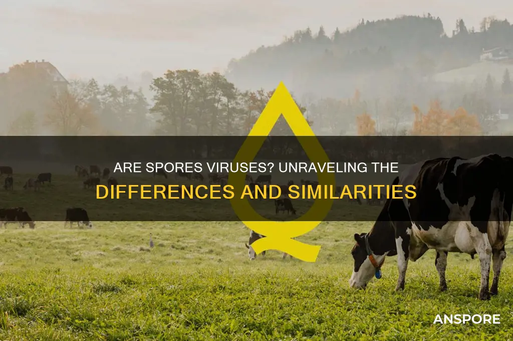 is a spore a virus