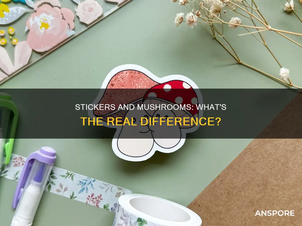 is a sticker a mushroom