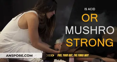 Psychedelics: Acid vs Shrooms, Which is Stronger?