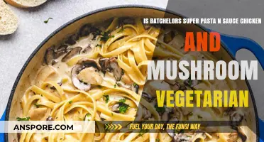Is Batchelors Super Pasta N Sauce Chicken & Mushroom Vegetarian?