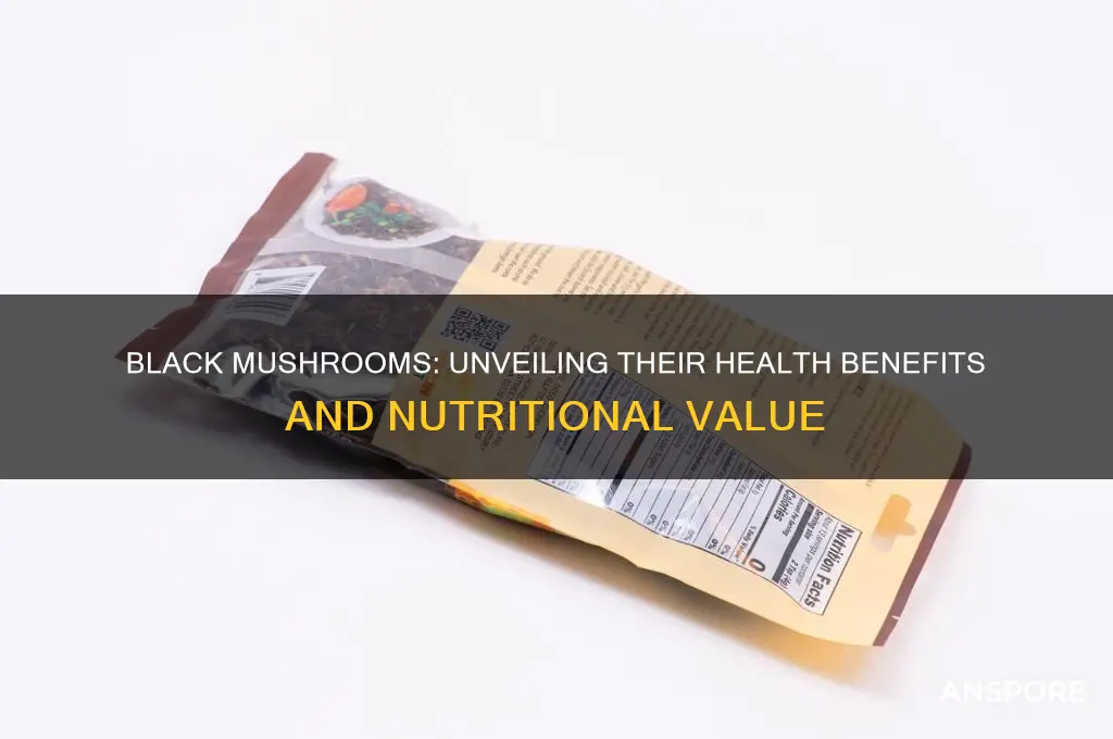 is black mushroom good for you