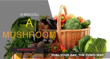 Broccoli vs. Mushroom: What's the Difference?