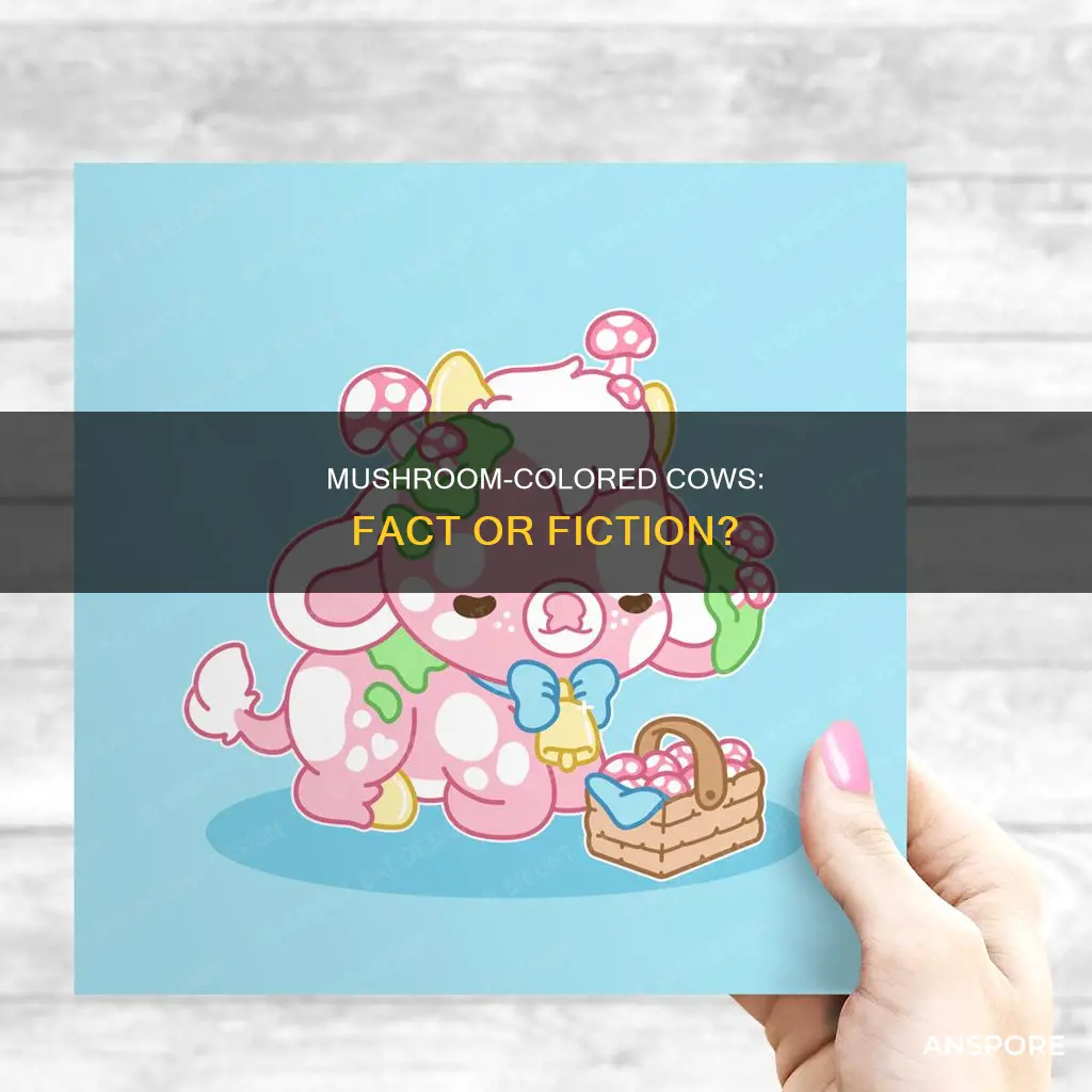 is brown mushroom cow real