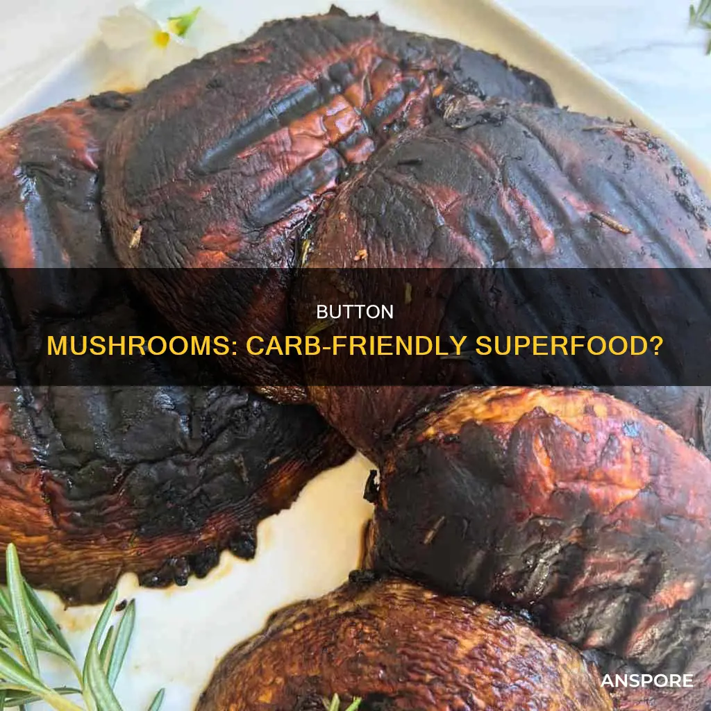 is button mushrooms low carb