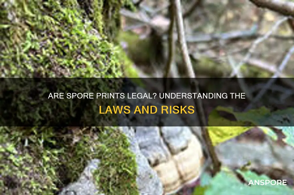 is buying spore prints illegal