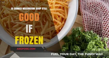 Can You Freeze Canned Mushroom Soup? Shelf Life and Safety Tips