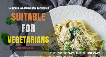 Chicken and Mushroom Pot Noodle: Vegetarian-Friendly or Not?