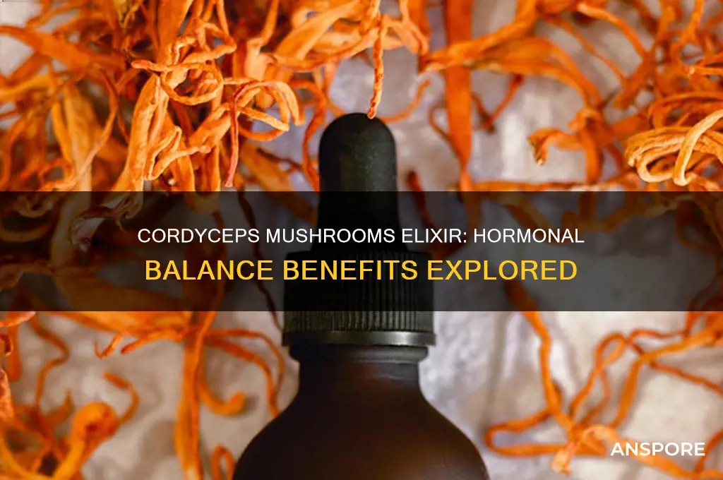is cordyceps mushrooms exlixir good for hormones