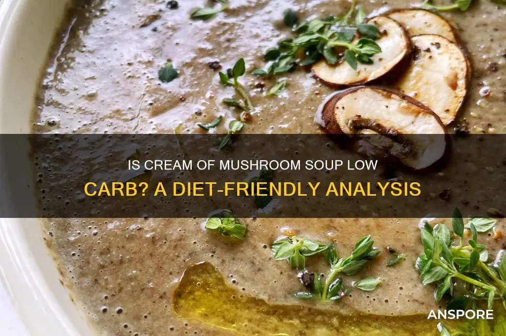 is cream of mushroom low carb
