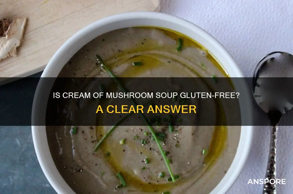 is cream of mushroom soup gf