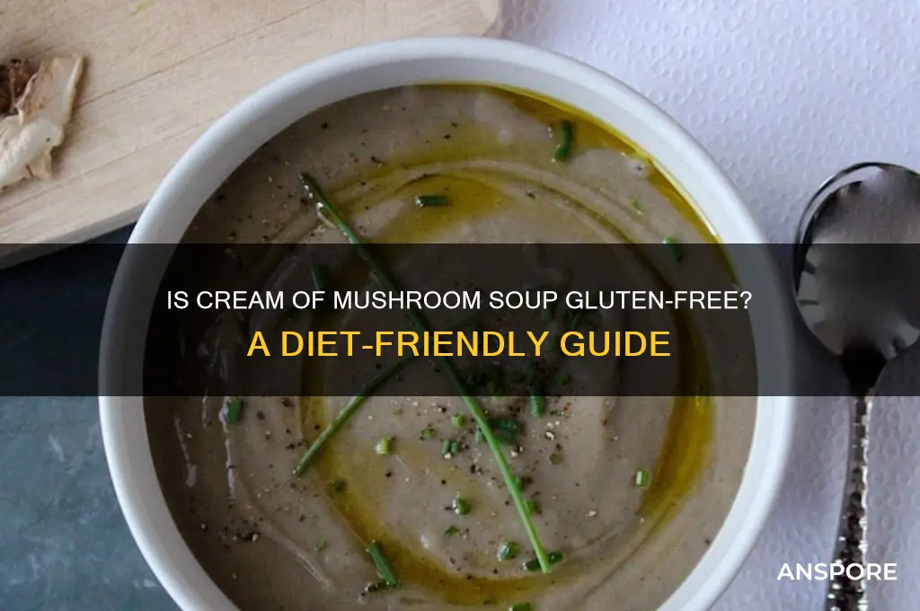 is cream of mushroom soup gluten free