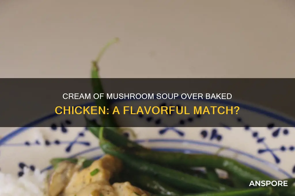 is cream of mushroom soup good over baked chicken