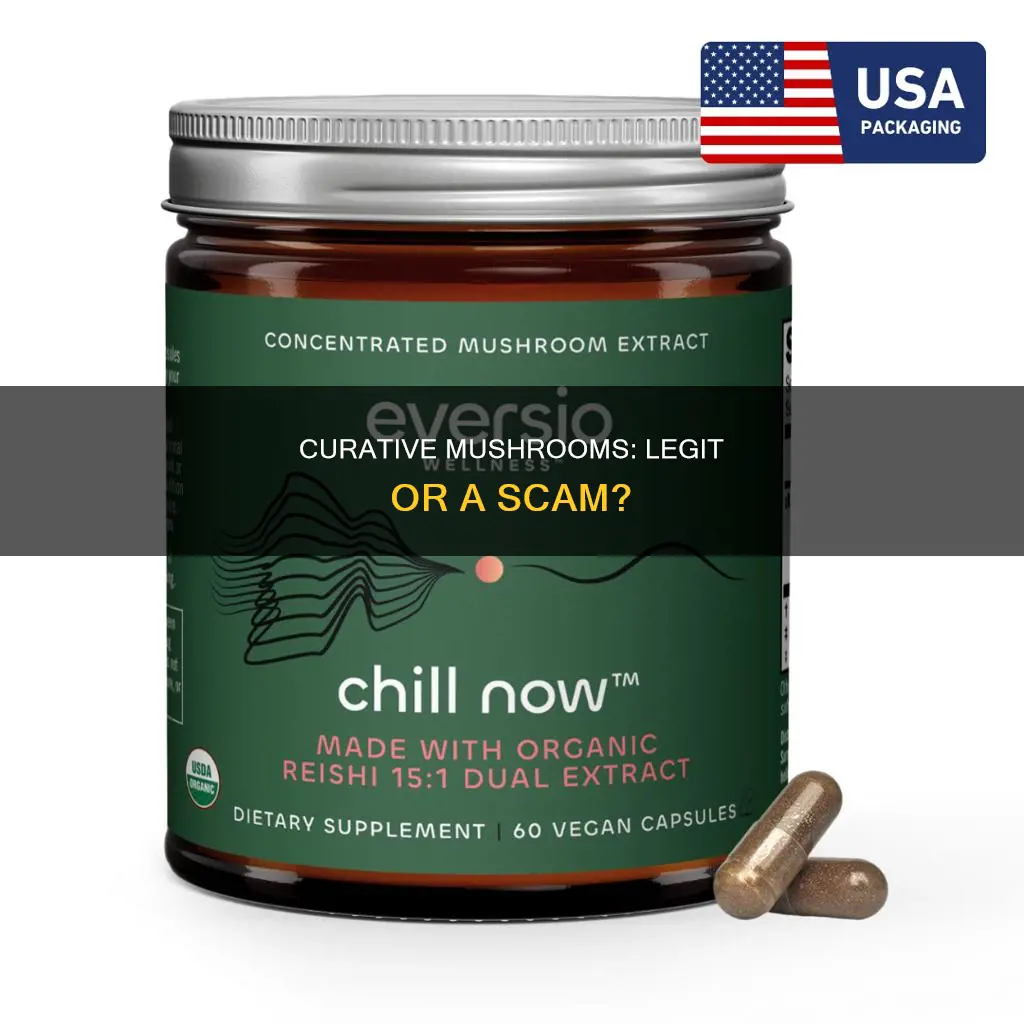 is curative mushrooms legit