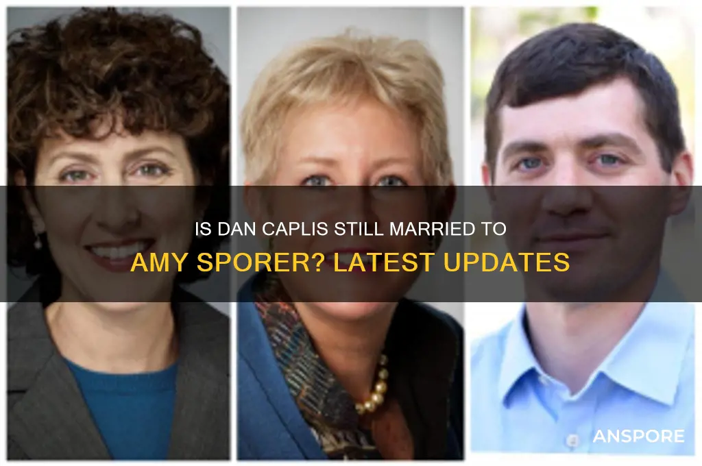 is dan caplis still married to amy sporer
