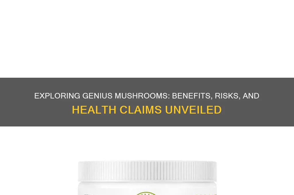 is genius mushrooms good