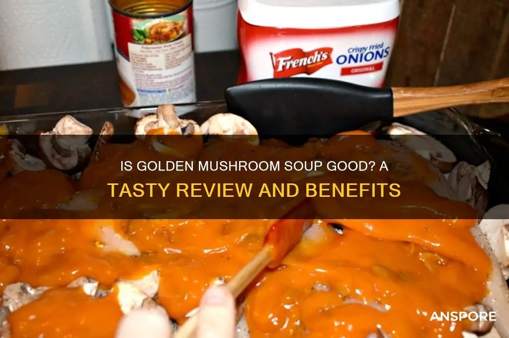 is golden mushroom soup good
