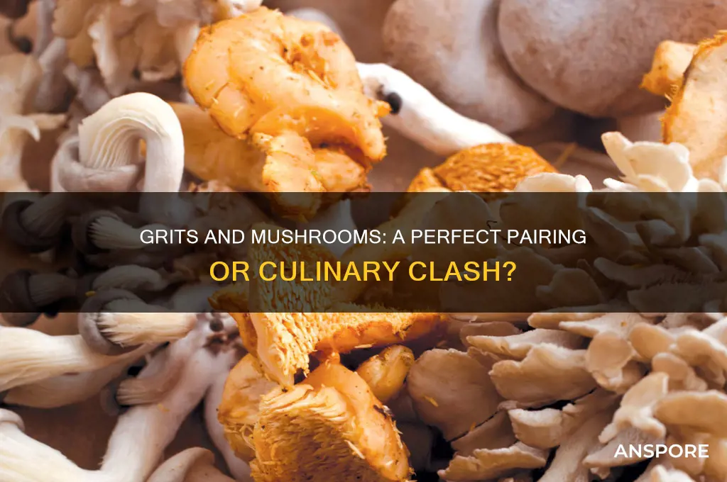 is grits good with mushrooms
