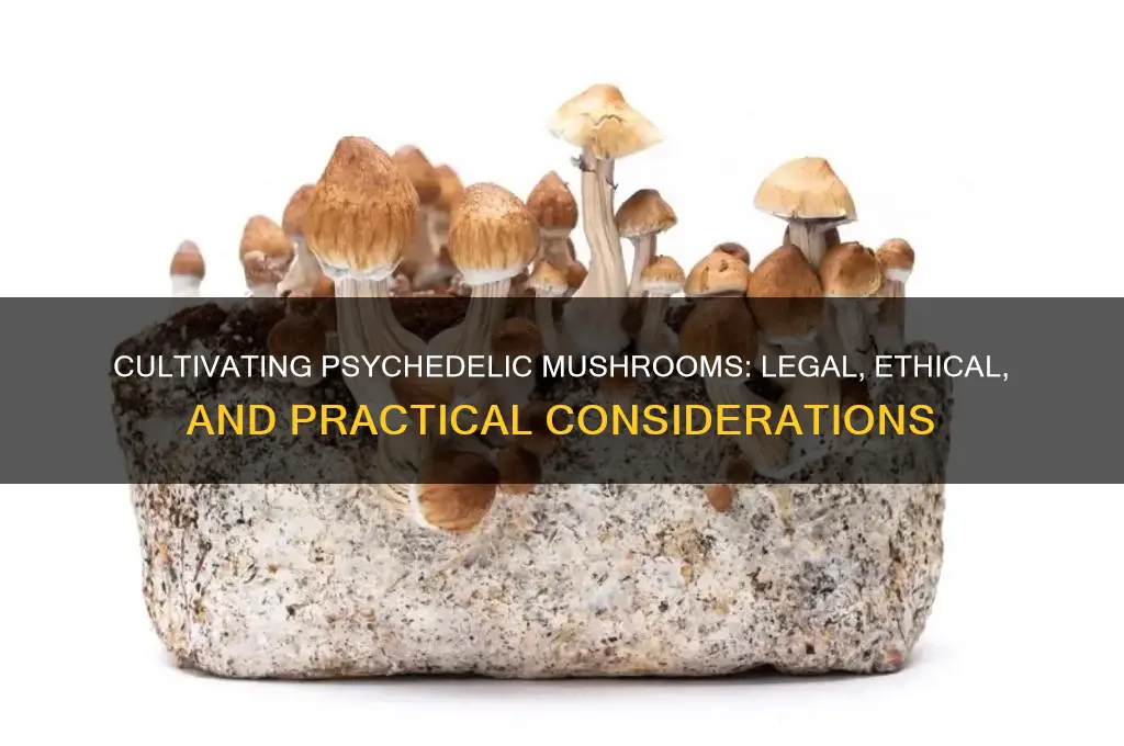 is growing psychedelic mushrooms
