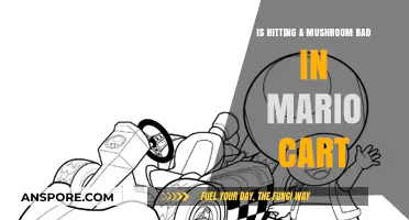 Is Hitting Mushrooms in Mario Kart Harmful or Helpful?