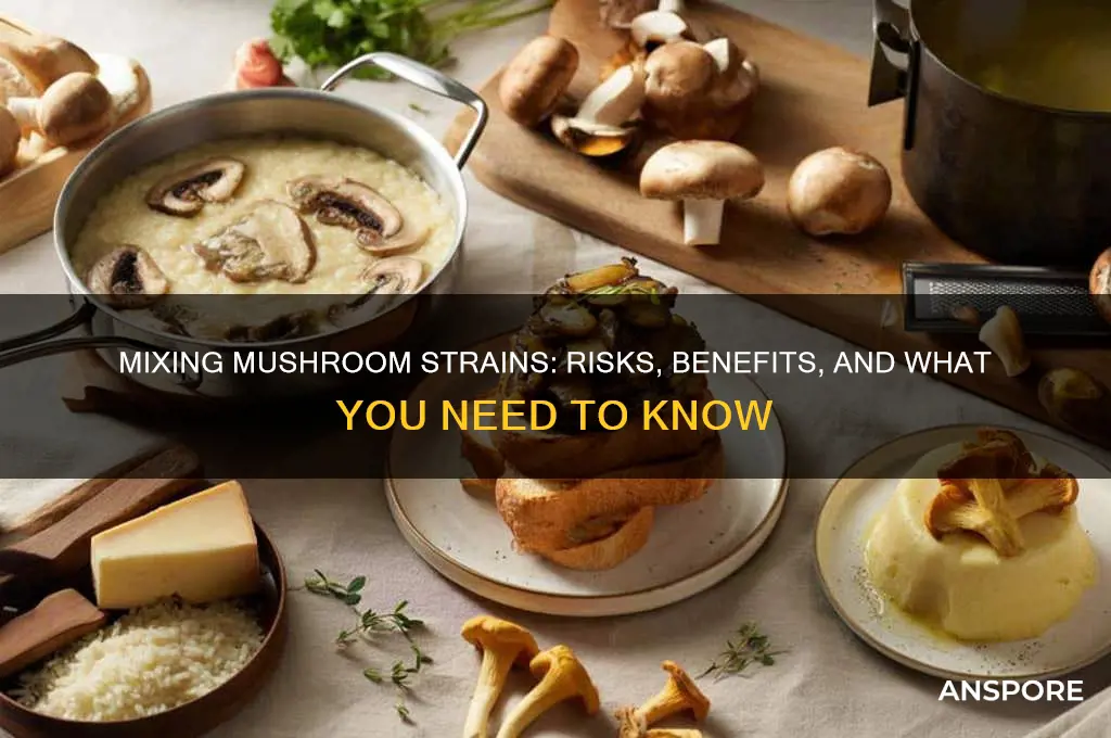 is it bad to mix mushroom strains