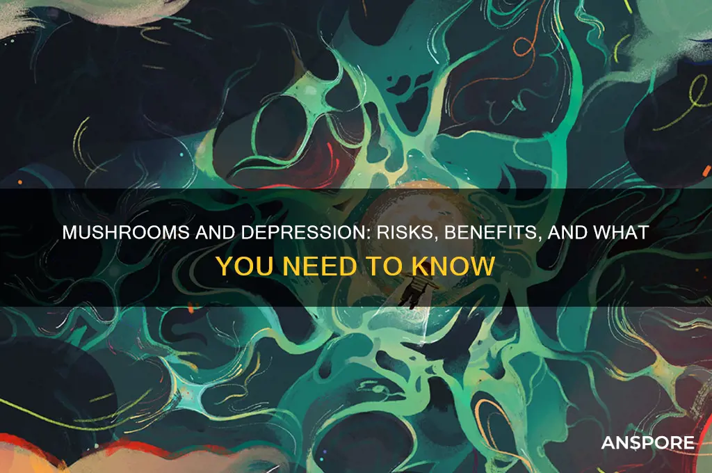 is it bad to take mushrooms when feeling depressed