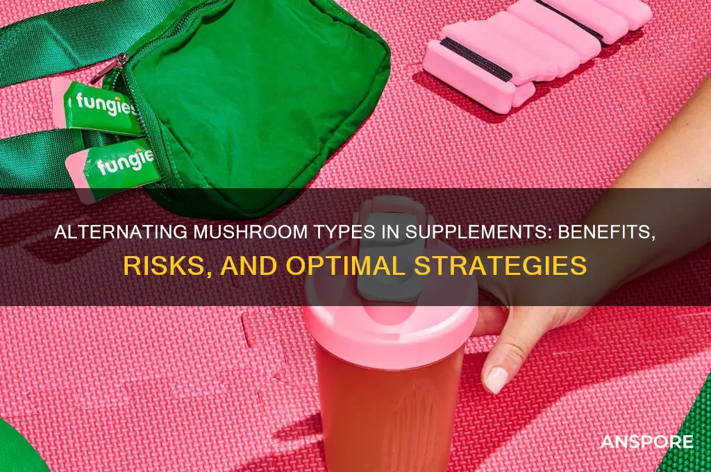is it better to alternate mushroom types in supplements