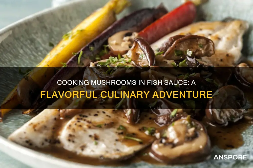 is it good to cook mushrooms in fish sauce