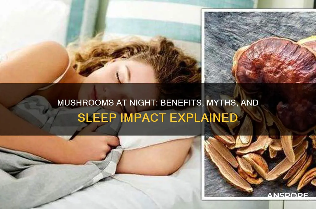 is it good to eat mushroom at night