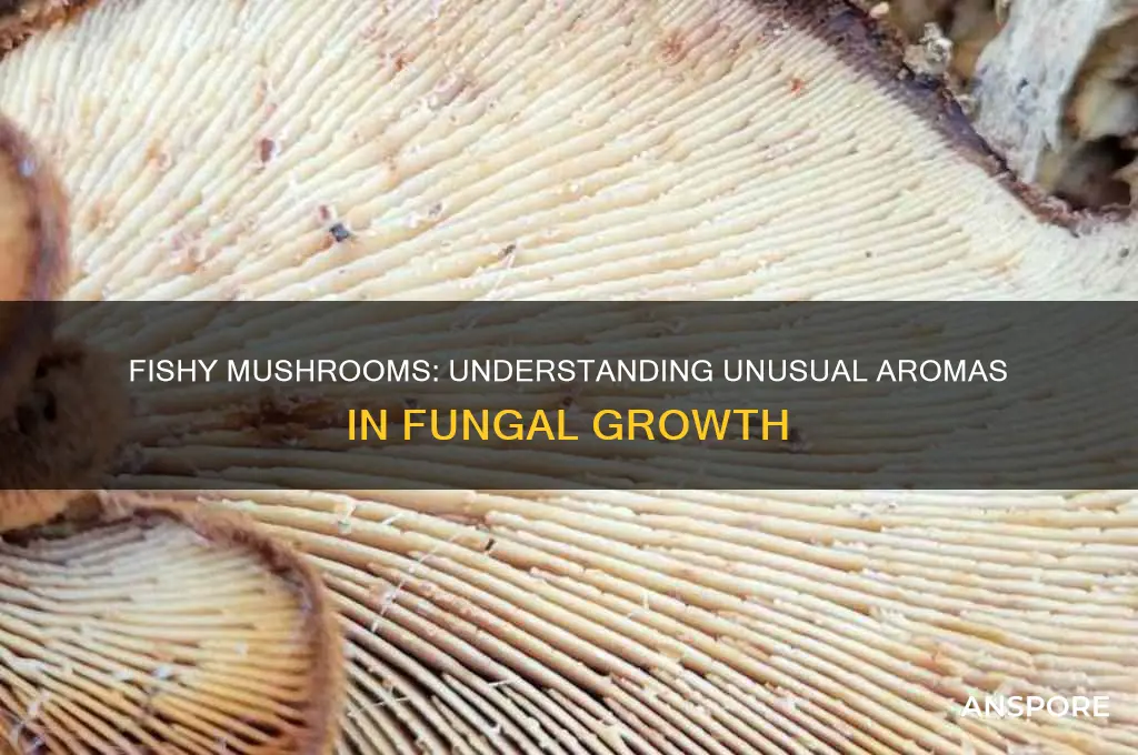is it normal for mushrooms to smell fishy