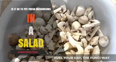 Fresh Mushrooms in Salads: A Healthy Addition or Risky Choice?