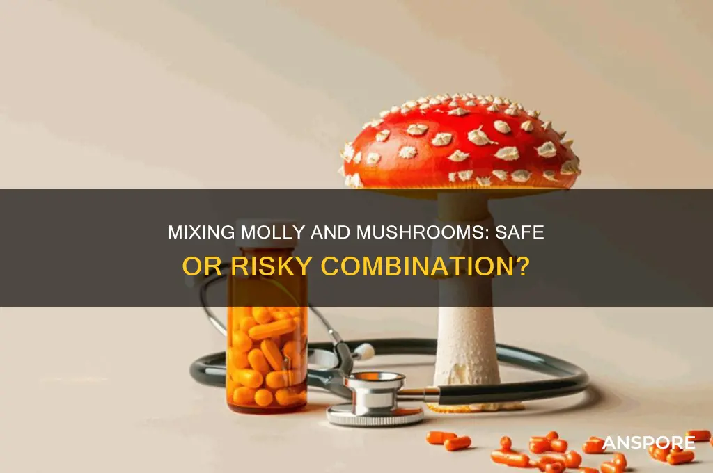 is it okay to do molly after mushrooms