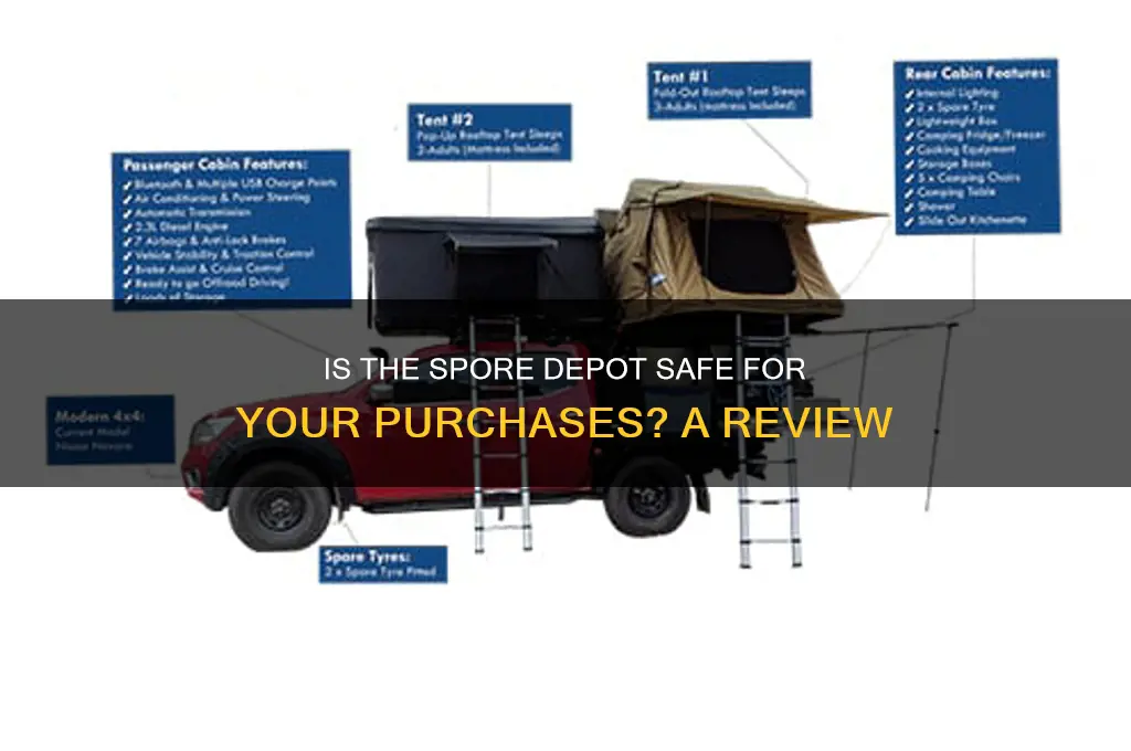 is it safe to buy from the spore depot
