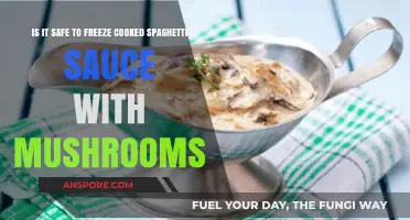 Freezing Cooked Spaghetti Sauce with Mushrooms: Safety Tips and Best Practices