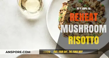 Reheating Mushroom Risotto: Safety Tips for Delicious Leftovers