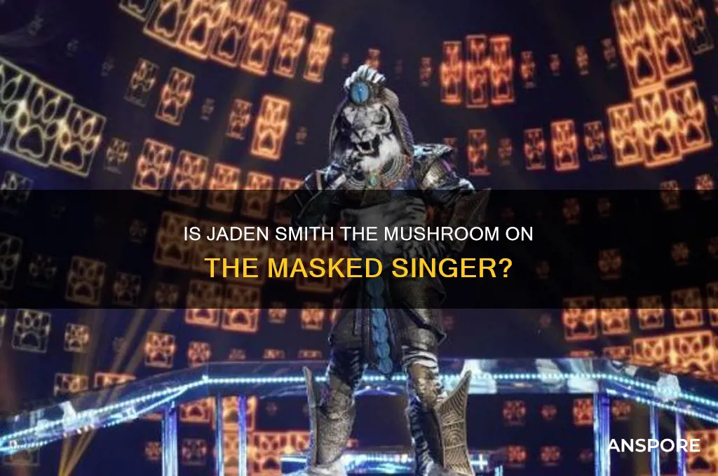 is jaden smith the mushroom on masked singer