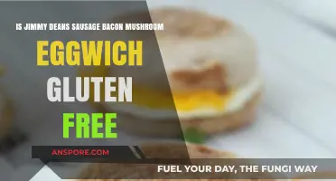 Is Jimmy Dean's Sausage, Bacon, Mushroom Eggwich Gluten-Free?