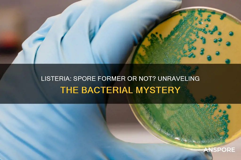 is listeria a spore forner