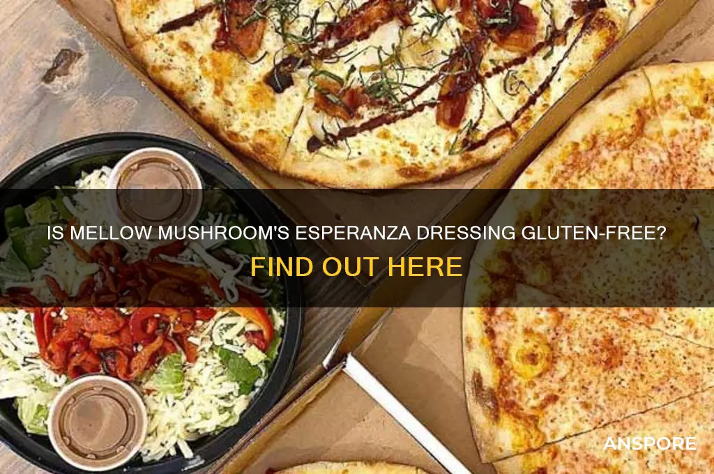 is mellow mushroom esperanza dressing gluten free