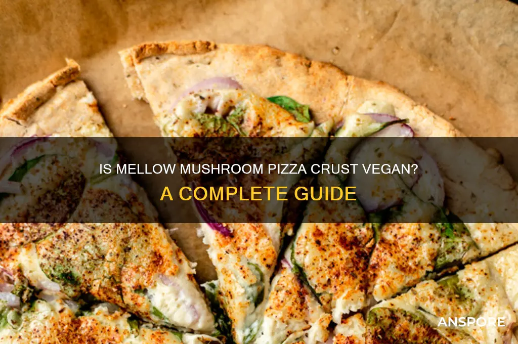is mellow mushroom pizza crust vegan
