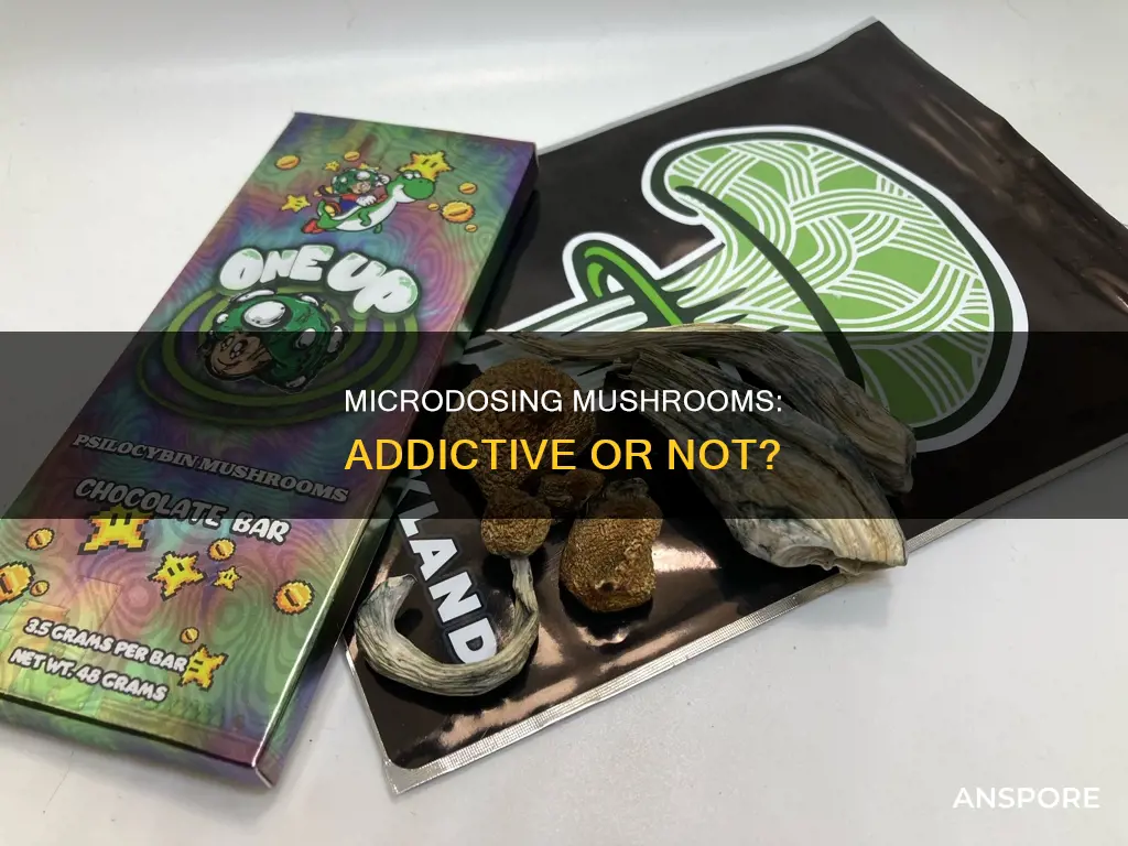 is microdosing mushrooms addictive