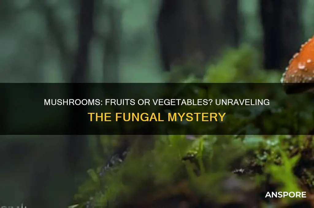 is mushroom a fruit or veg