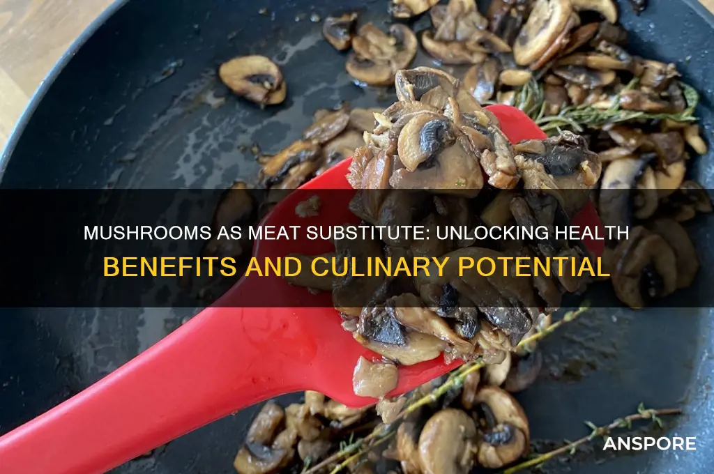 is mushroom a healthy subsitute for meat
