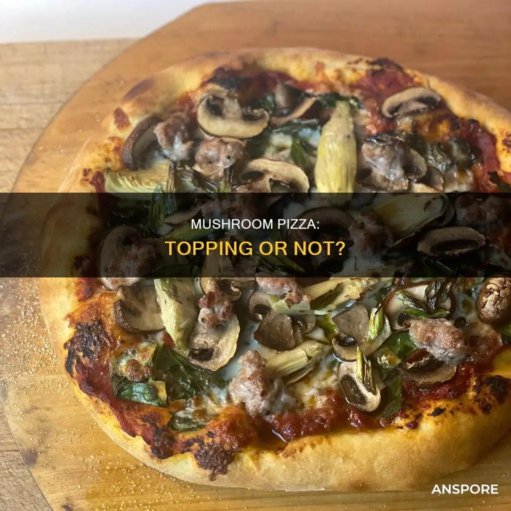 is mushroom a pizza topping