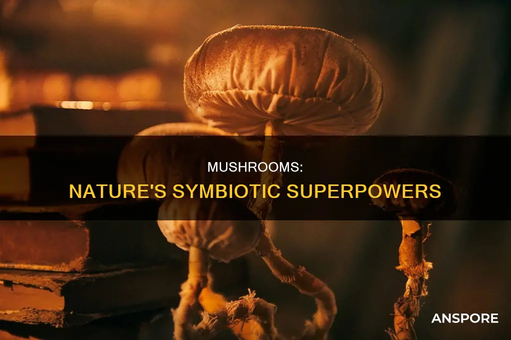 is mushroom a symbiotic plant
