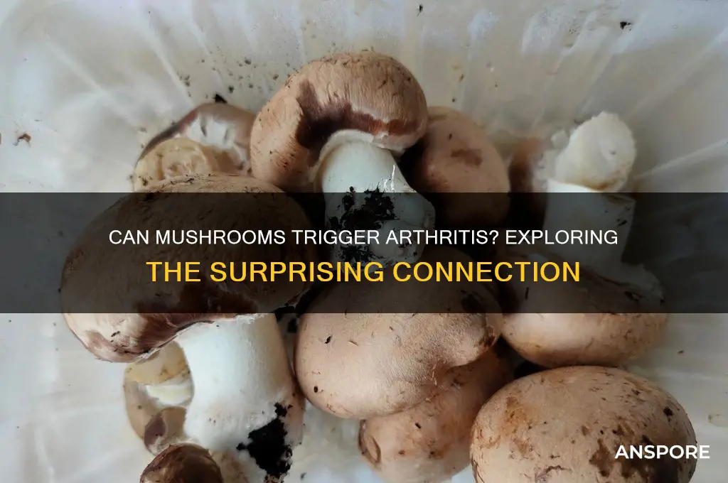 is mushroom can cause arthritis
