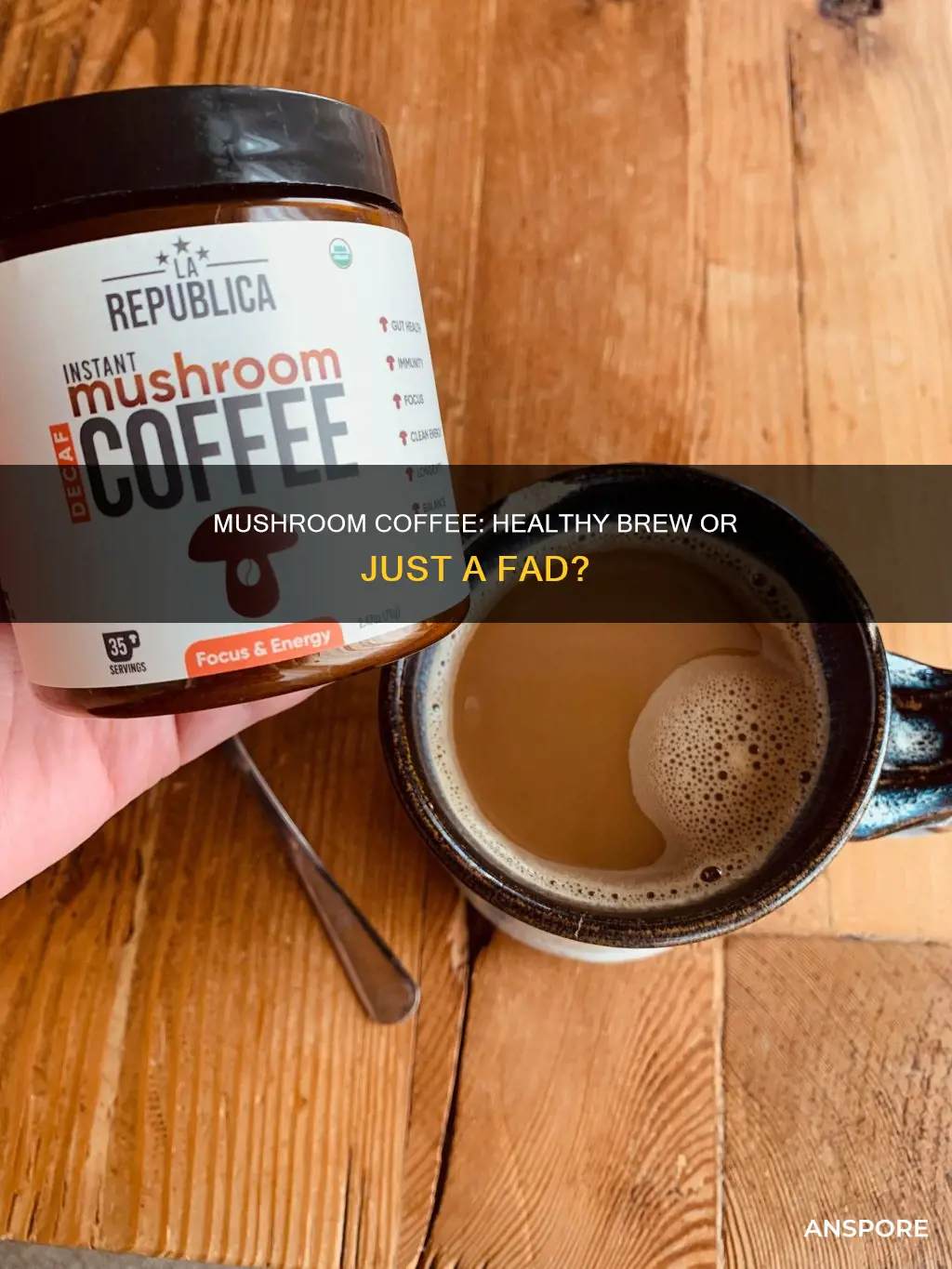 is mushroom coffee actually healthy