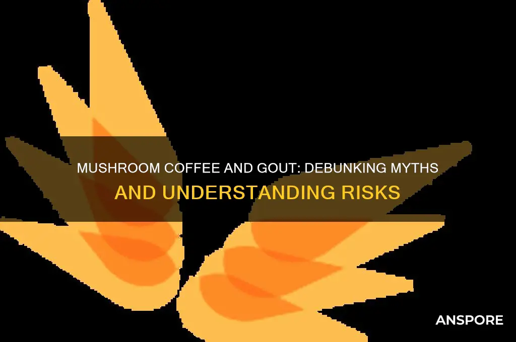 is mushroom coffee bad for gout