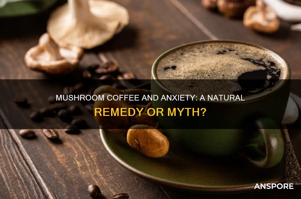is mushroom coffee good for anxiety