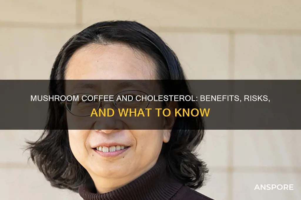 is mushroom coffee good for cholesterol