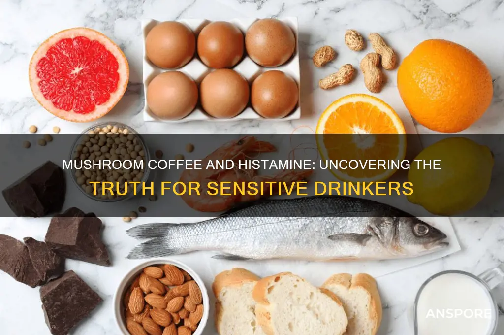is mushroom coffee high in histamine